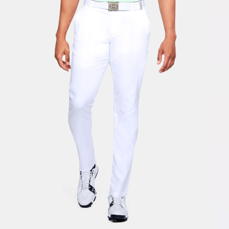 Under Armour Golf Takeover Tapered Pants 'White' 1309546-100