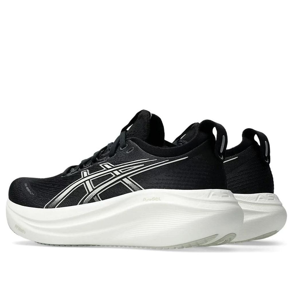 (WMNS) ASICS Gel-Nimbus 27 Narrow 'Black Lake Grey' 1012B819-002
