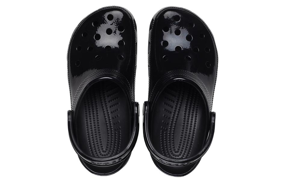 Crocs Classic High Shine Clog 'Black' 209609-001