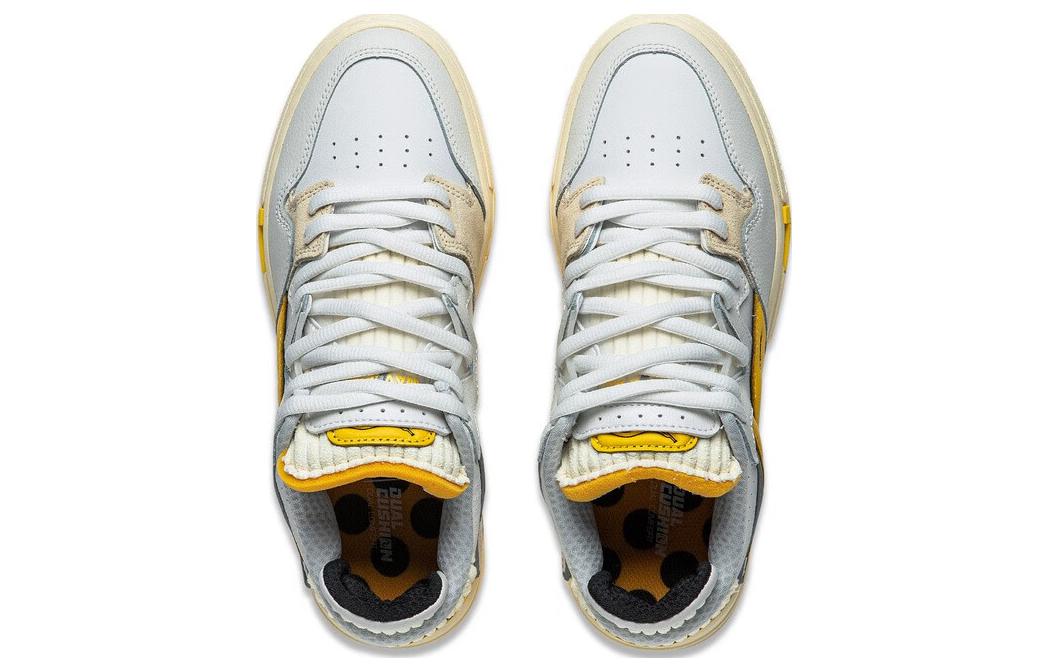 (WMNS) Li-Ning Wave Pro 'White Yellow' AECS094-1
