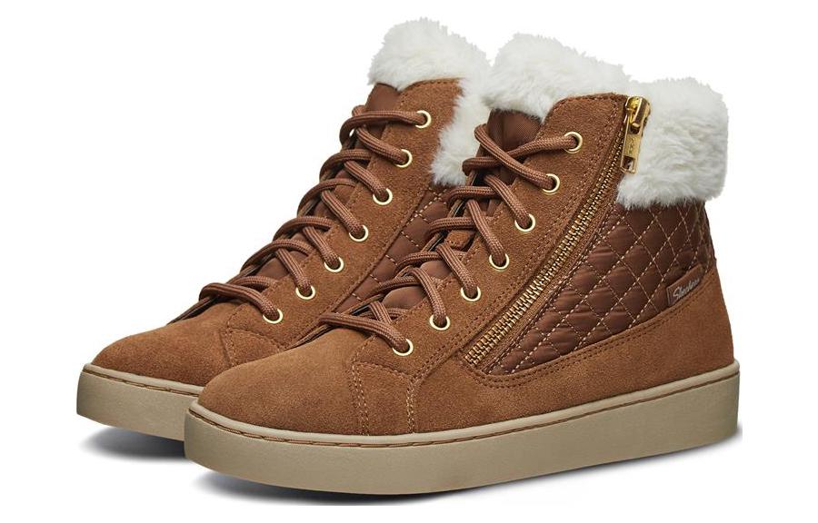 (WMNS) Skechers Keepsneak 2.0 'Brown' 44390-BRN