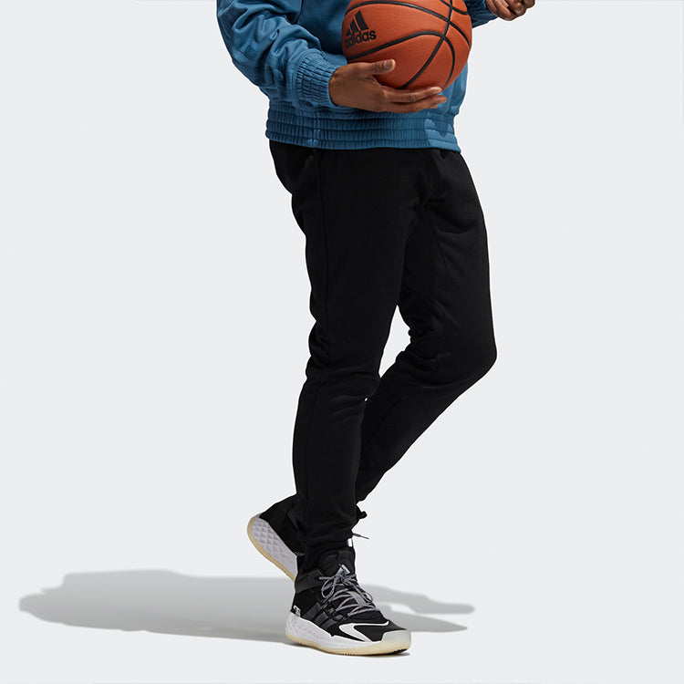 Men's adidas Ld Cz Pant Solid Color Polar Fleece Sports Pants/Trousers/Joggers Black H52955
