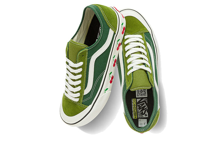 Vans Style 36 Decon SF Casual Low Tops Skateboarding Shoes Unisex Green VN0A4BX9BGK