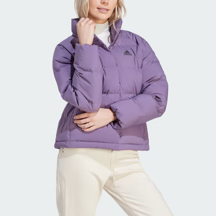 (WMNS) adidas Helionic Relaxed Down Jacket 'Purple' IK3196