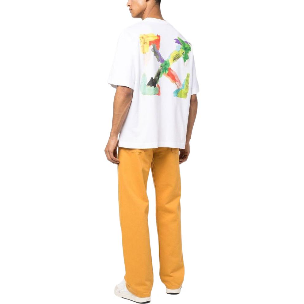 Off-White Brush Arrow Over Skate SS23 Tee OMAA120S23JER0010184