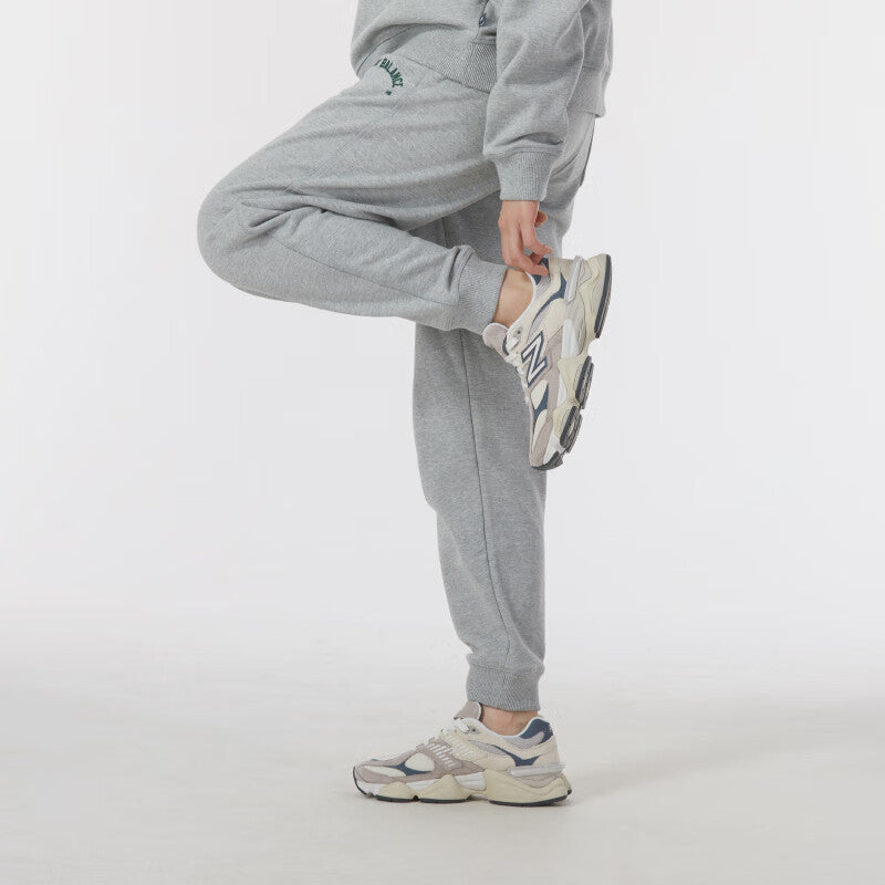 (WMNS) New Balance Wordmark Logo Jogging Pants Asia Sizing 'Grey' AWP41310-GHM