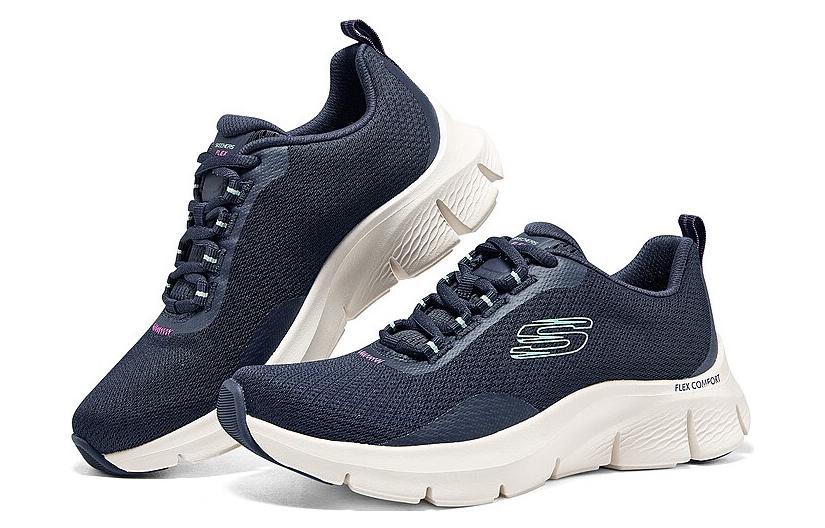 (WMNS) Skechers Flex Comfort 'Navy Purple' 149886-NVPR