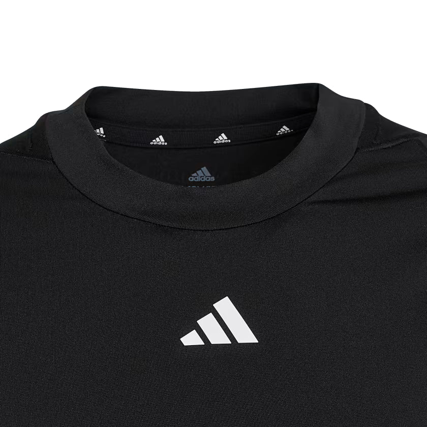 (GS) adidas Techfit Warm Long Sleeve T-Shirt 'Black' HG2078
