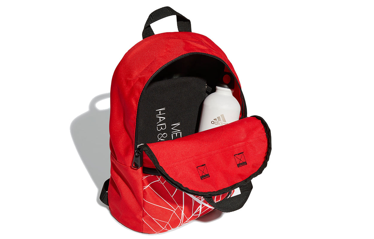 (GS) adidas Marvel Spider-Man Backpack 'Red' GN2090