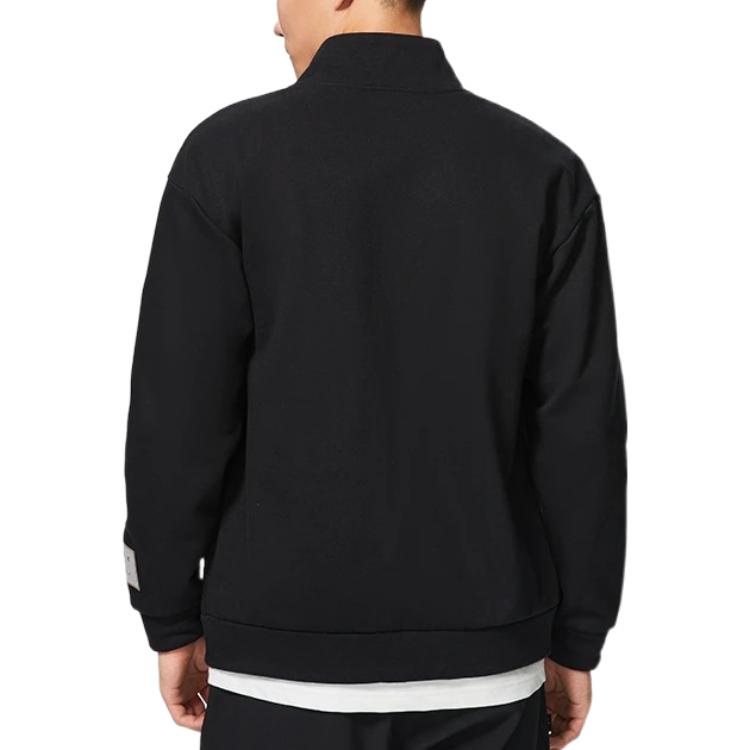 Li-Ning Way Of Wade Logo Full Zip Fleece Jacket 'Black' AWDSC47-1