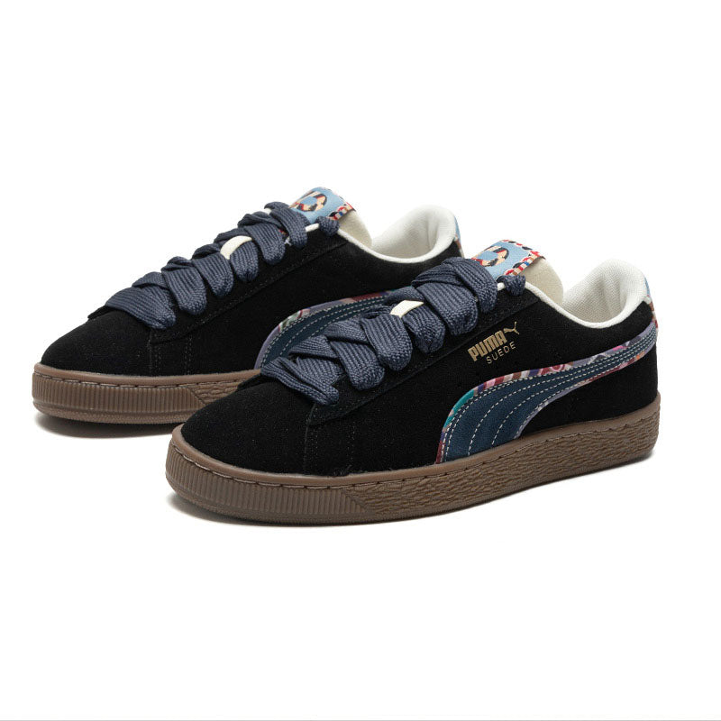 PUMA Suede Bz Emb 'Black Navy Marzipan Light Blue' 399021-01