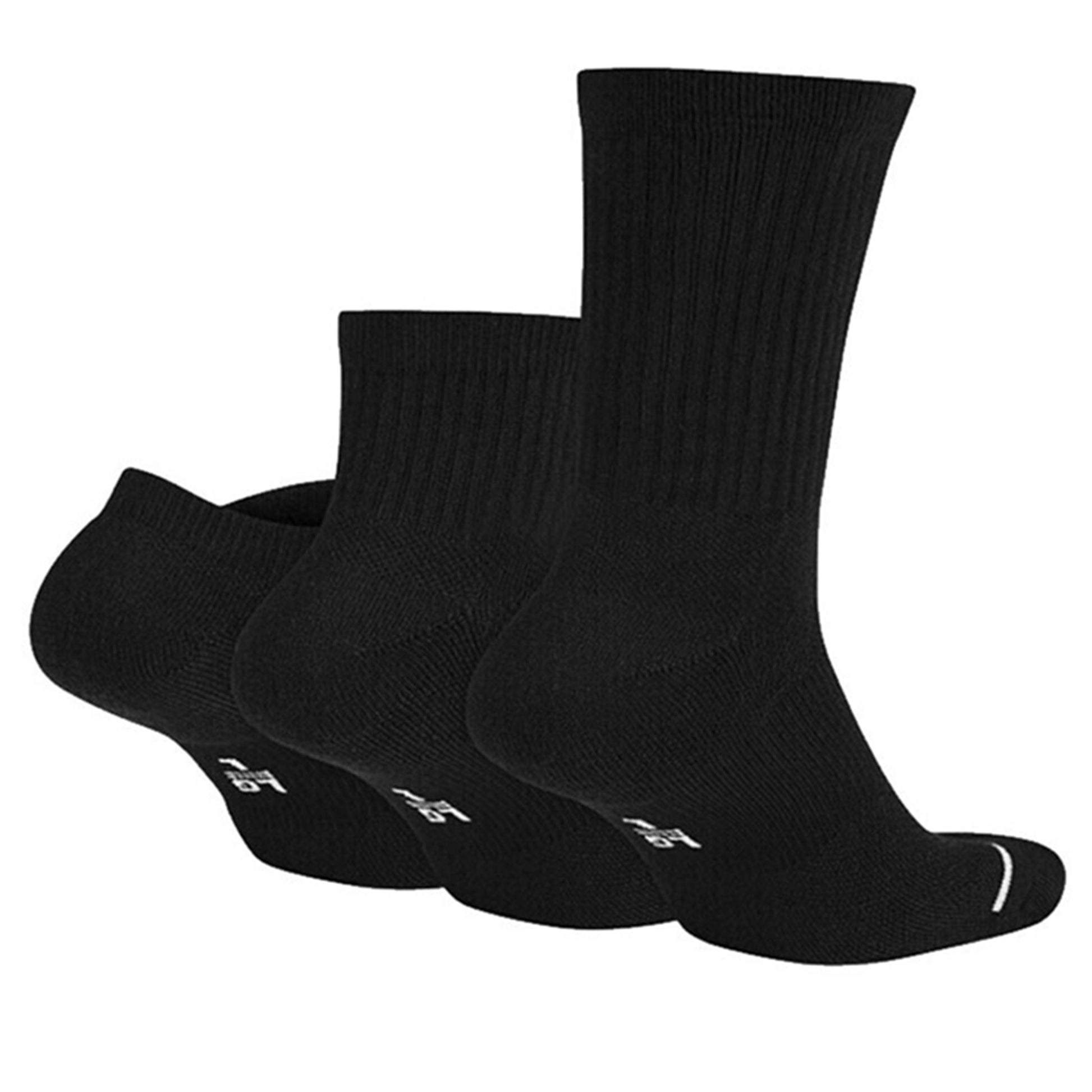 Air Jordan Everyday Max Sports Socks 3 Pairs Black SX6274-010