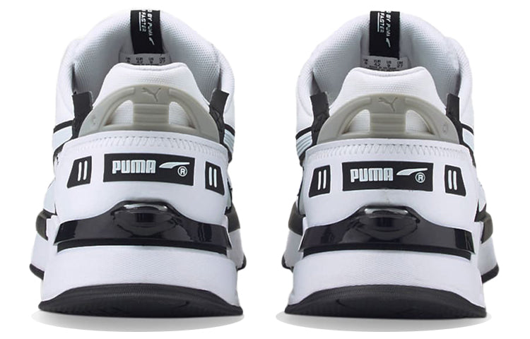 PUMA Mirage Sport Tech B+W Trainers 'White Silver' 384955-01