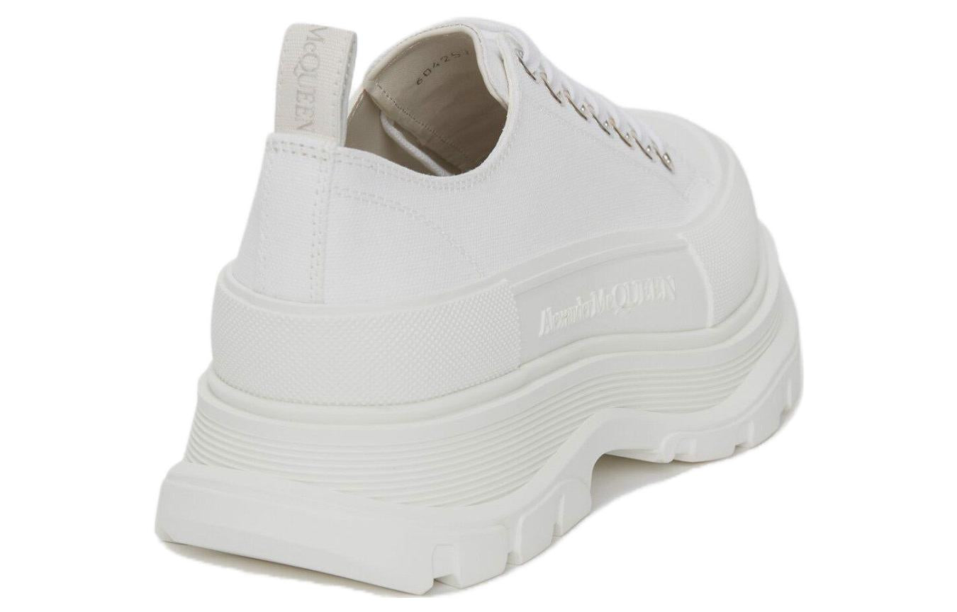 Alexander McQueen Tread Slick Low Lace Up 'White' 604257W4MV29000