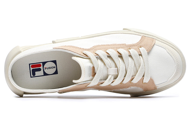 FILA FUSION Pop Mule Skate Shoes 'White Beige' T12M228220FWL