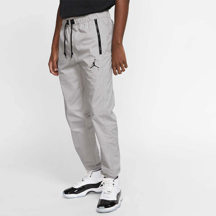 Air Jordan Jumpman Casual Woven Sports Pants Gray AV1841-059