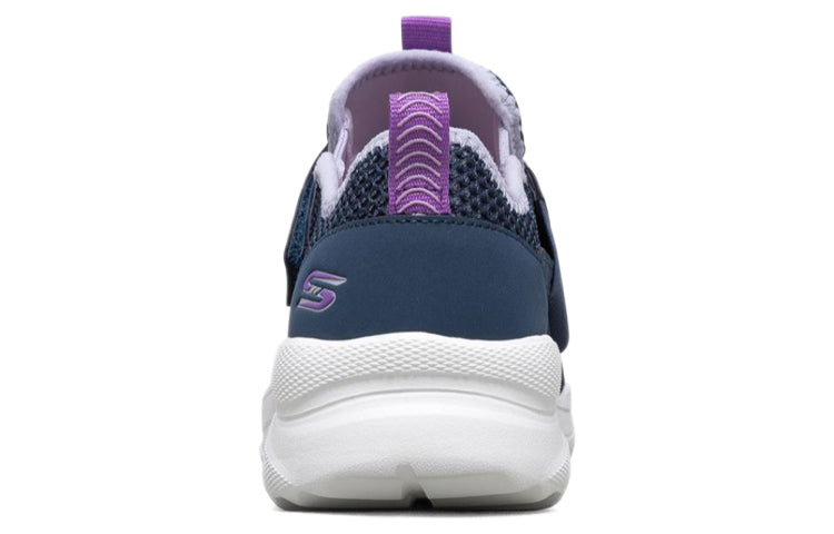 (WMNS) Skechers Bobs Frontier Running Shoes Blue/White/Purple 117011-NVPR