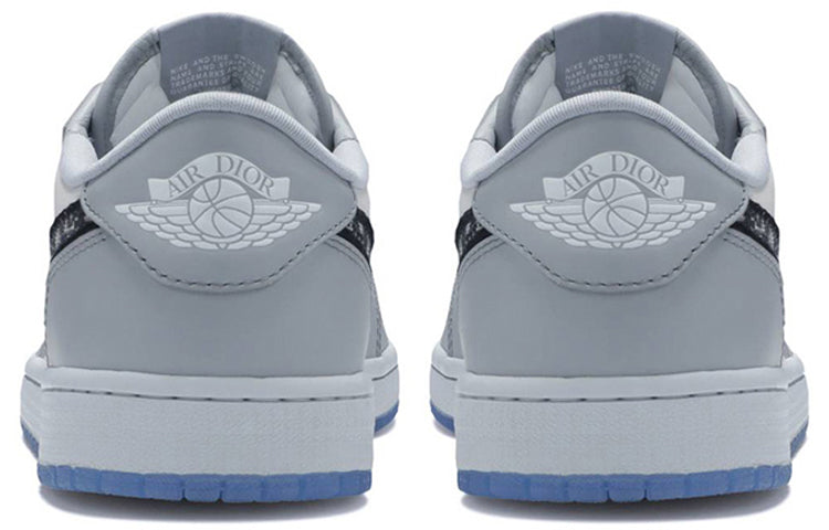 Air Jordan 1 Low x Dior 'White Grey' CN8608-002