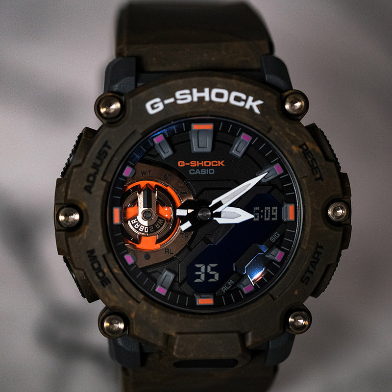 CASIO G-Shock Analog-Digital 'Brown' GA-2200MFR-5APR