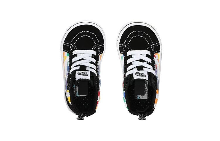 Vans Checkerboard Comfycush SK8-Hi Zip 'Black' VN0A4VJNU09