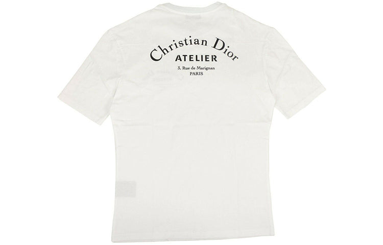 DIOR 'Christian DIOR Atelier' Logo Letter Logo Printed Unisex White 863J621I0533-C089