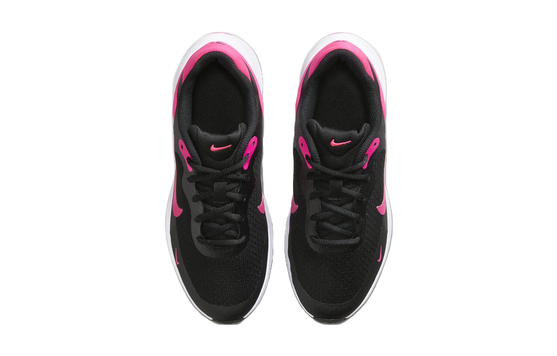 (GS) Nike Revolution 7 'Black Hyper Pink' FB7689-002
