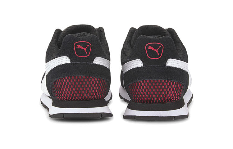 PUMA Vista Black/White/Red Low sneakers 371081-12