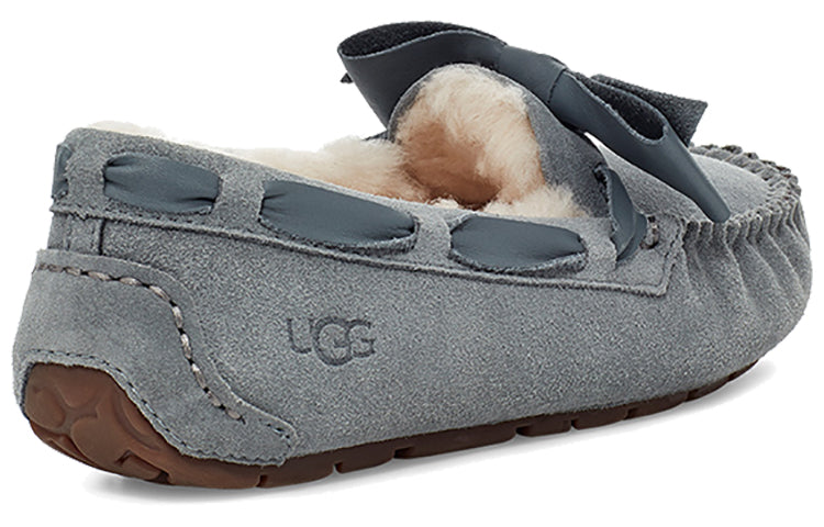 (WMNS) UGG Dakota Leather Bow 'Blue Grey' 1118914-GYS