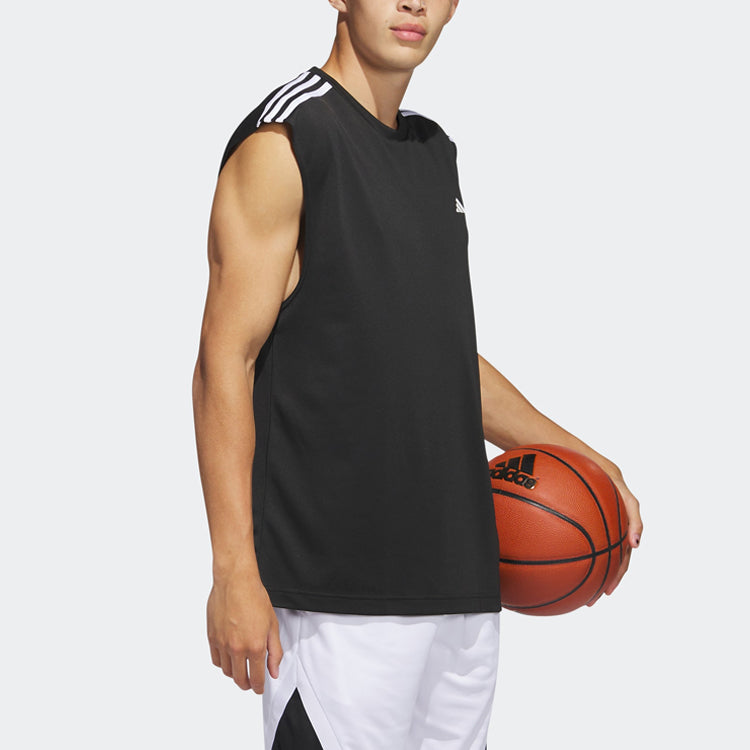 adidas All-world Sleeveless Tank Tee 'Black' IC2464