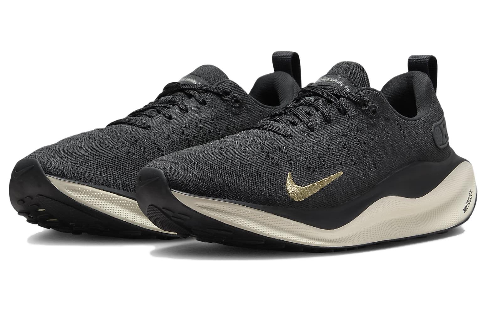 (WMNS) Nike ReactX Infinity Run 4 'Dark Smoke Grey Metallic Gold' DR2670-006