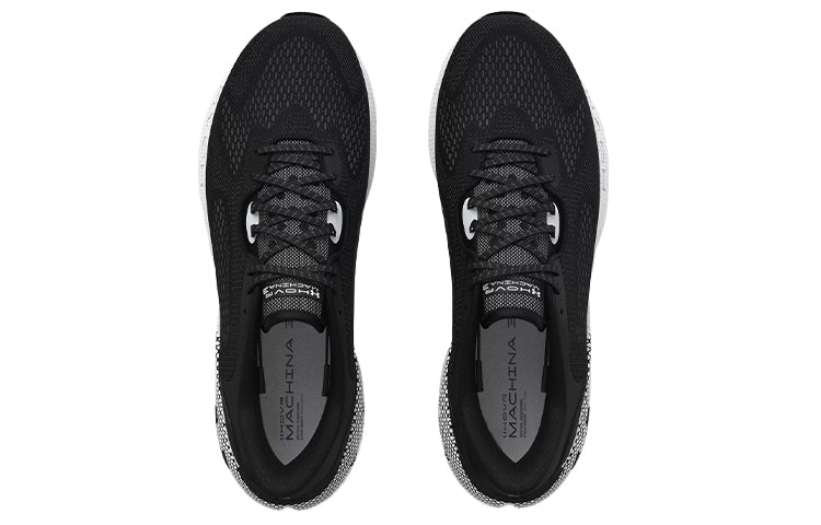(WMNS) Under Armour HOVR Machina 3 CN 'Black White Grey' 3025660-001