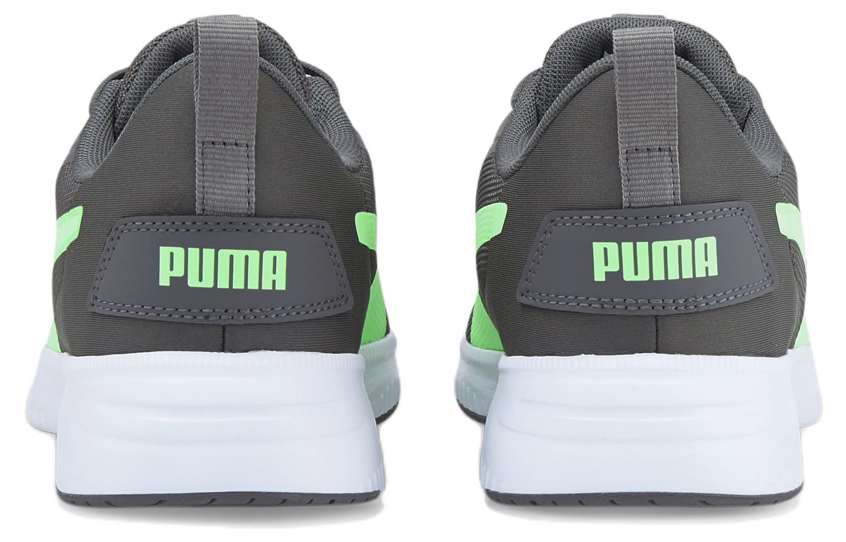 PUMA Flyer Flex Low Tops Gray Green White 195201-19