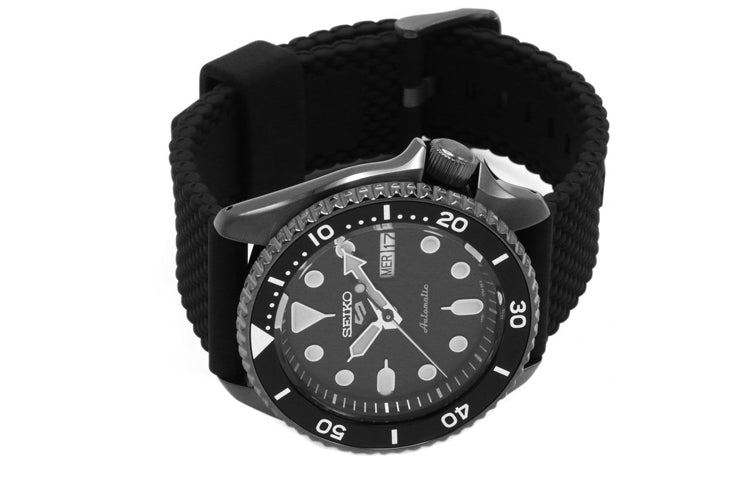 SEIKO No. 5 Mechanical Classic Watch Black SRPD65K2