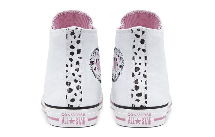 Converse Ctas Hi White/Pink 169015C