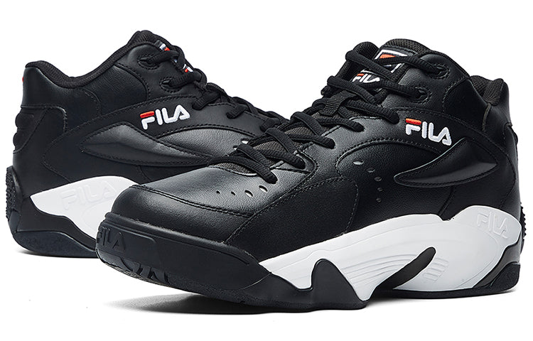 FILA Jamball Mid Retro BlackWhite 'Black White' F12M031217FBK