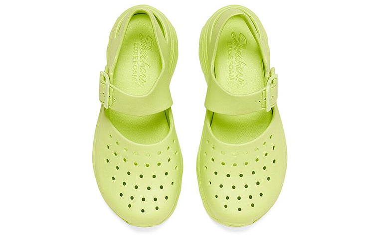 (WMNS) Skechers Foamies D'Lites 2.0 Kool Girls 'Lime' 111247-LIME