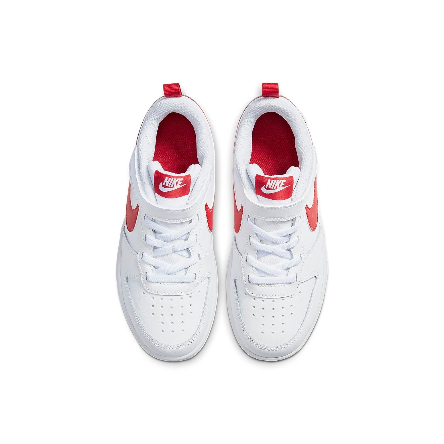 (PS) Nike Court Borough Low 2 Sneakers Red/White BQ5451-103