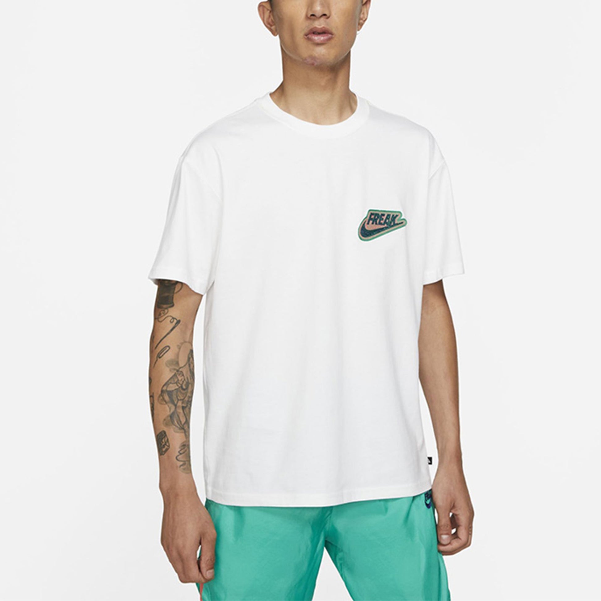 Nike AS GA Men's NK FREAK PREM SS Tee White DJ1563-100