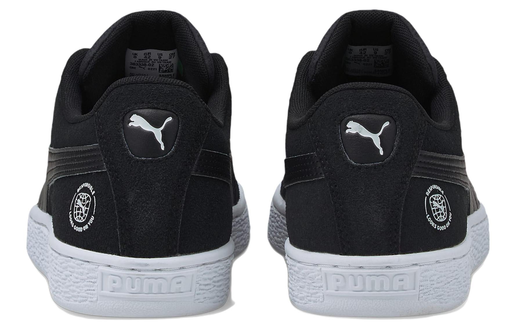 PUMA Suede Re:Style 'Black White' 383338-02