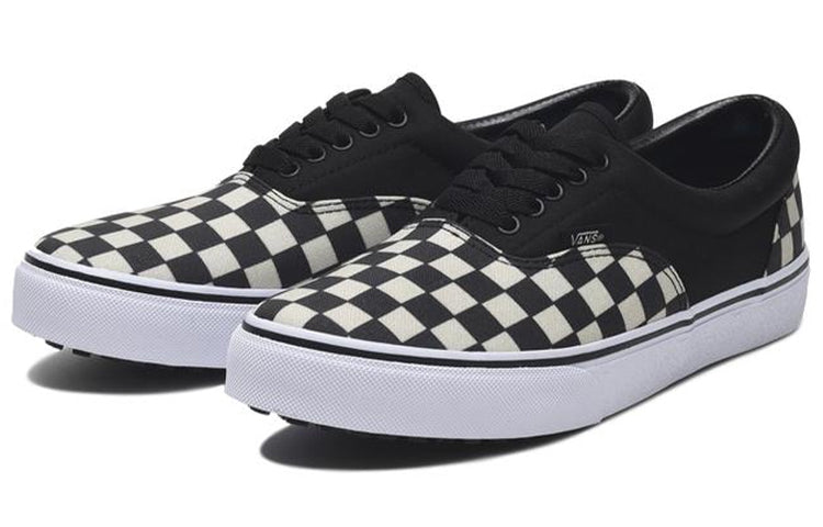 Vans Authentic Black White Grid Japanese Version Black And White 587211-0004