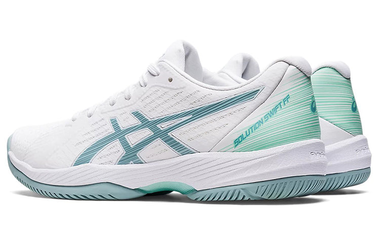 (WMNS) ASICS Solution Swift FF 'White Smoke Blue' 1042A197-104