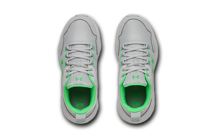 (GS) Under Armour Essential 'Grey Laser Green' 3022991-104