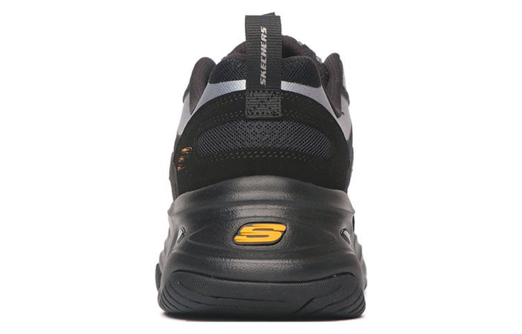 Skechers Casual Daddy's Shoes 'Black Silver Orange' 237410-BKOR