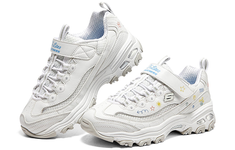 (GS) Skechers DLITES 1.0 'White' 319020L-WHT