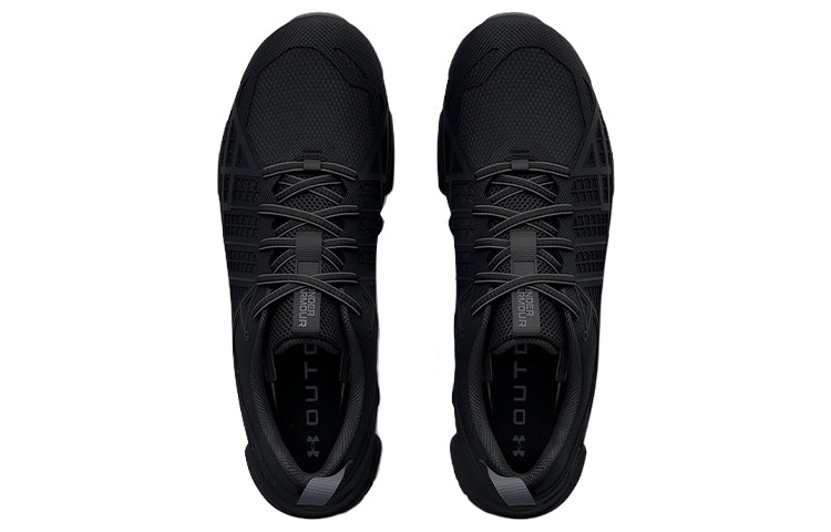 (WMNS) Under Armour Micro G Strikefast 'Black Pitch Grey' 3024954-001