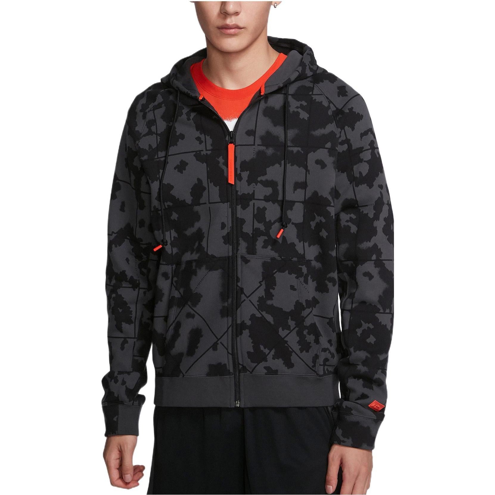 Nike AS Lebron M NK Hoodie FZ AOP ANTHRACITE AT3914-060