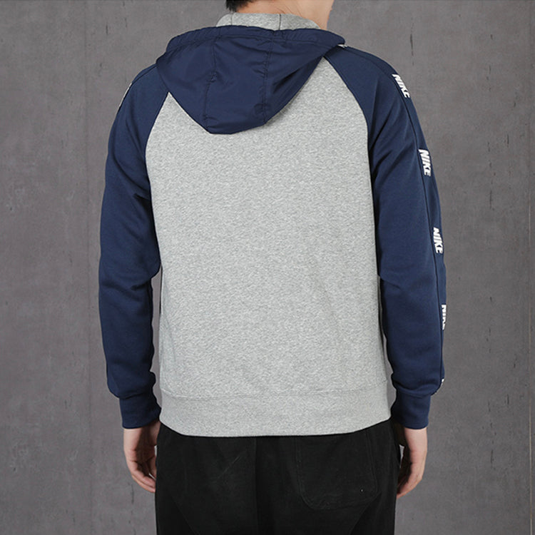 Nike As Sportswear Ce Fz Bb Hybri 'Navy Grey' CJ4416-410