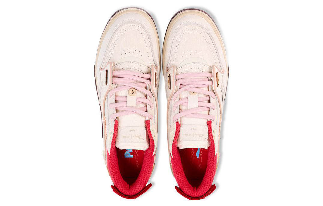 Li-Ning 001 BTC X Disney Skate Shoes 'Pink Tan' AGCT059-1