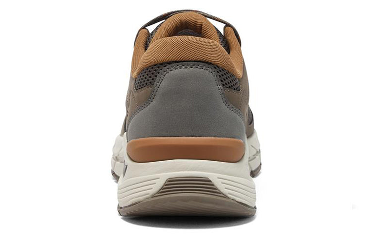 Skechers Arch Fit Baxter 'Brown Grey Yellow' 210424-TPE