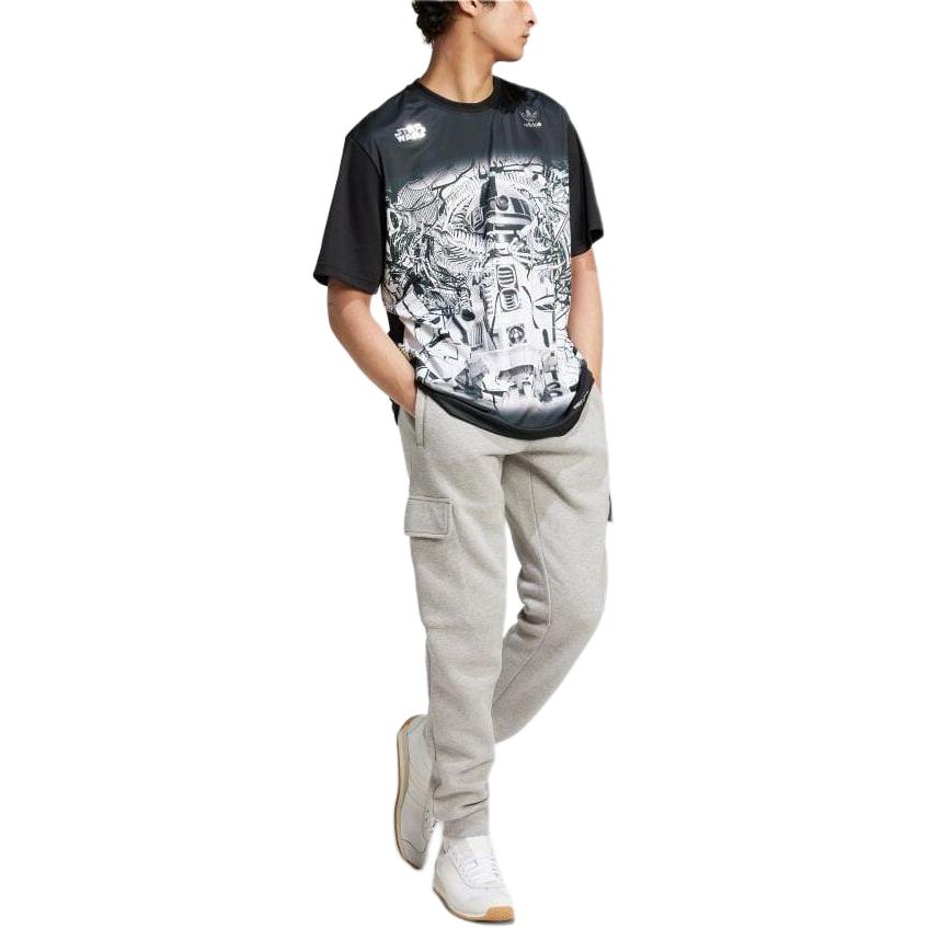 adidas x Star Wars Nanzuka Graphic T-shirt Asia Sizing 'Black' IV9469